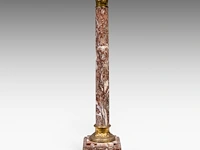 Louis gossin (1846-1928), david vainqueur de goliath, patinated bronze on a marble column the bronze: 60 cm. (23.62 in.), with marble column: 176 cm. (69.29 in.) - afbeelding 3 van  12