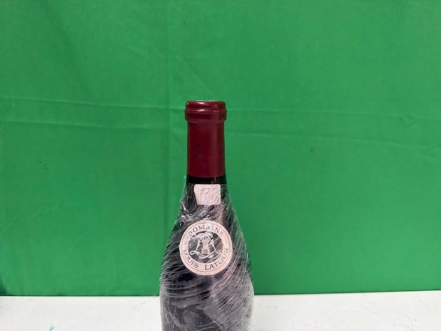 Louis latour corton grand cru 1991 – domaine latour – bourgogne - afbeelding 3 van  4
