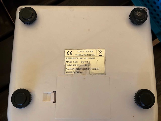 Louis teller weegschaal - afbeelding 2 van  3