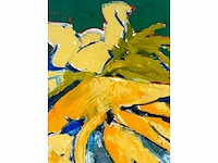 Louis vorkink - vogelbloem - olie op doek - 80x70 cm - afbeelding 6 van  7
