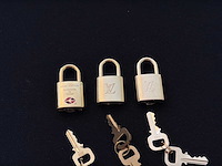Louis vuitton slotjes (3x) - afbeelding 2 van  2