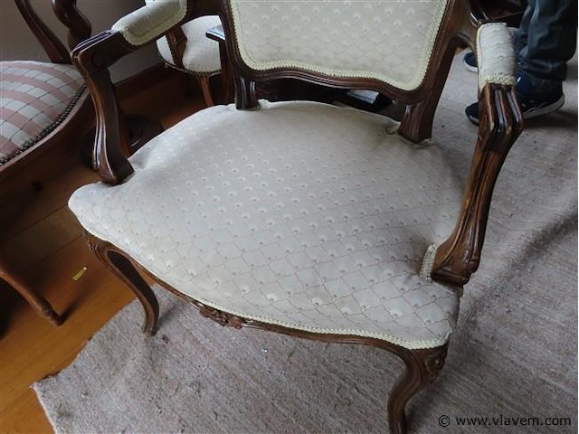 Louis xv armstoel - afbeelding 2 van  3