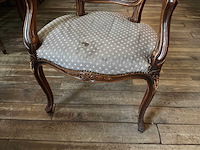 Louis xv fauteuil (3x) - afbeelding 3 van  5