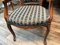 Louis xv fauteuil (4x) - afbeelding 3 van  3