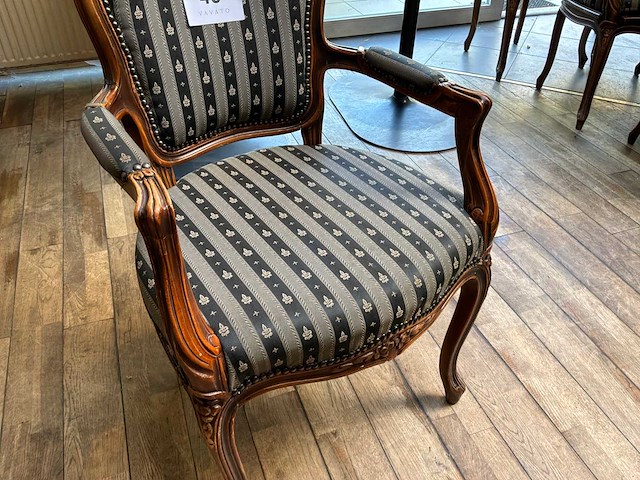 Louis xv fauteuil (4x) - afbeelding 4 van  4