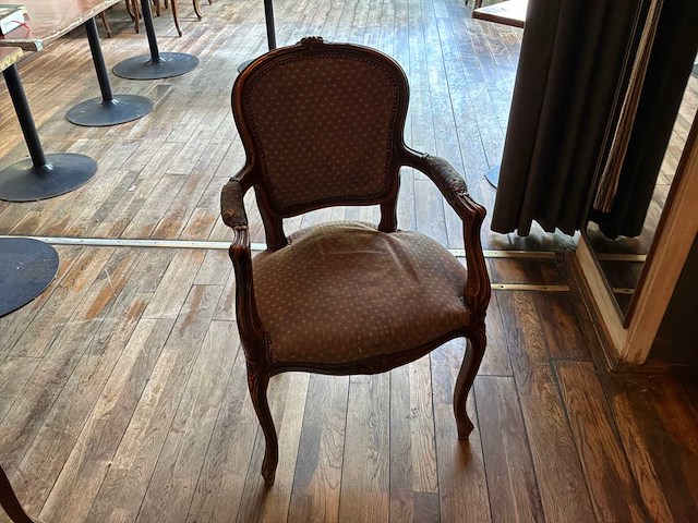 Louis xv fauteuil (4x) - afbeelding 2 van  6