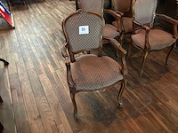 Louis xv fauteuil (4x) - afbeelding 2 van  6