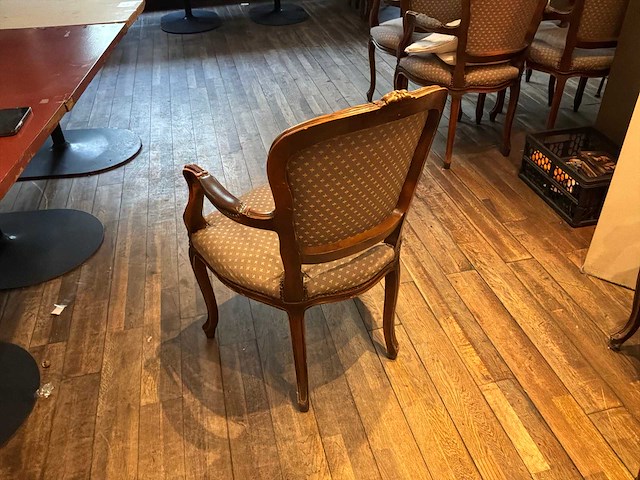 Louis xv fauteuil (4x) - afbeelding 3 van  4