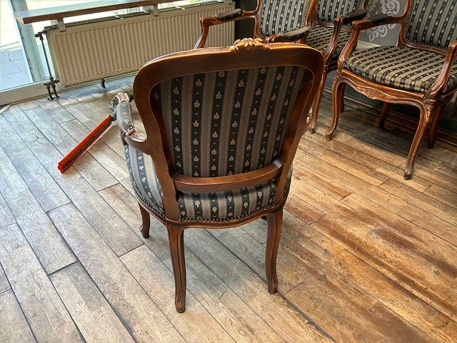 Louis xv fauteuil (4x) - afbeelding 3 van  5