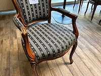 Louis xv fauteuil (4x) - afbeelding 4 van  5