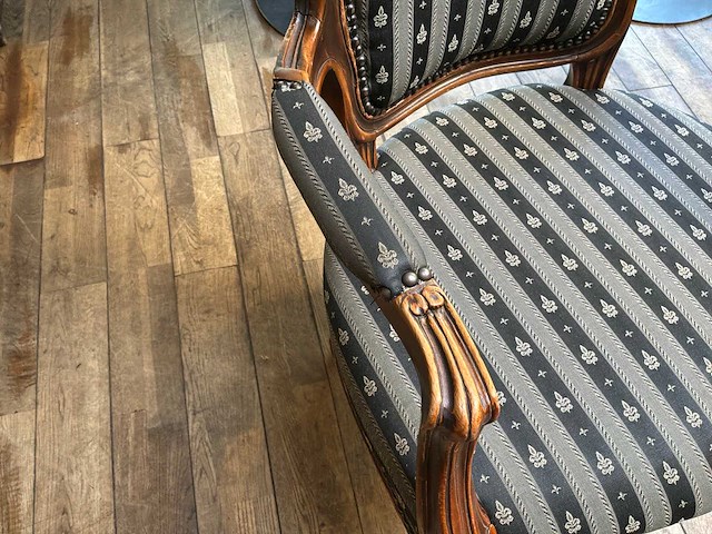 Louis xv fauteuil (4x) - afbeelding 5 van  5