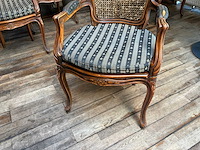 Louis xv fauteuil (4x) - afbeelding 4 van  6