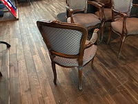 Louis xv fauteuil (4x) - afbeelding 3 van  7