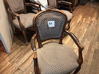 Louis xv fauteuil (4x) - afbeelding 5 van  5