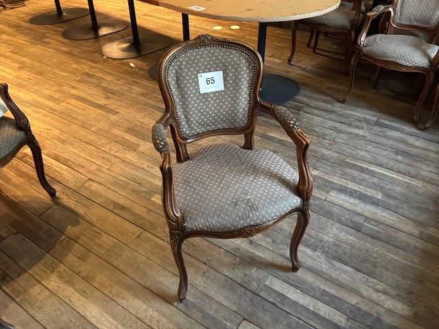 Louis xv fauteuil (4x) - afbeelding 2 van  5