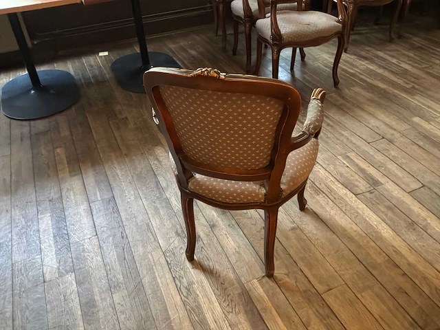 Louis xv fauteuil (4x) - afbeelding 3 van  5