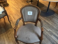 Louis xv fauteuil (4x) - afbeelding 5 van  5