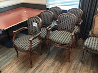 Louis xv fauteuil (5x) - afbeelding 1 van  5