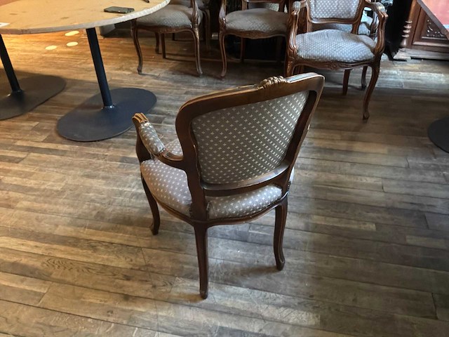 Louis xv fauteuil (6x) - afbeelding 3 van  5