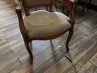 Louis xv fauteuil (6x) - afbeelding 3 van  5