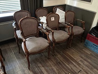 Louis xv fauteuil (6x) - afbeelding 5 van  5