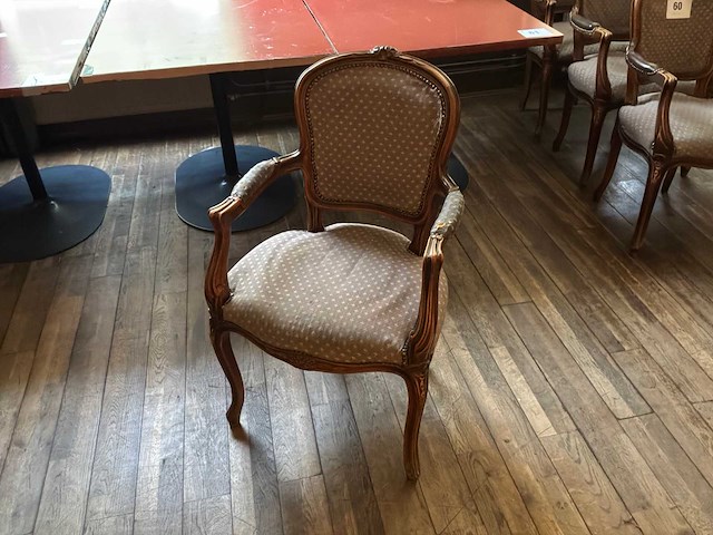 Louis xv fauteuil (6x) - afbeelding 2 van  5