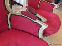 Louis xv zetels 2 stuks - afbeelding 3 van  3