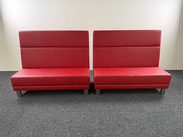 Lounge bank - sofa's en ligstoelen (2x) - afbeelding 1 van  4