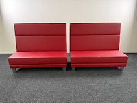 Lounge bank - sofa's en ligstoelen (2x) - afbeelding 1 van  4