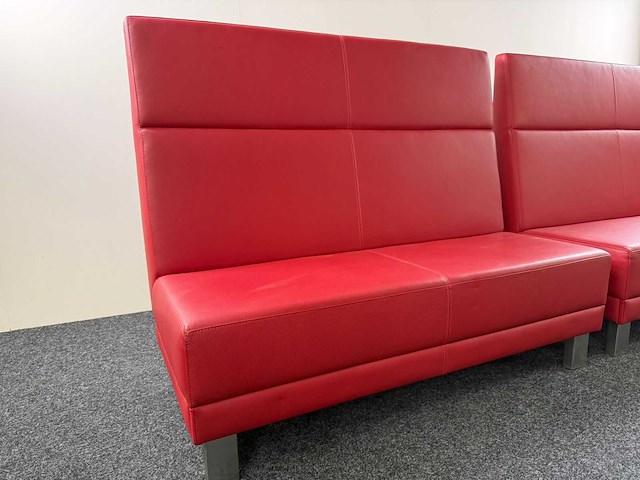 Lounge bank - sofa's en ligstoelen (2x) - afbeelding 3 van  4