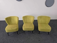 Lounge chair - fauteuils (3x) - afbeelding 2 van  6