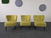 Lounge chair - fauteuils (3x)