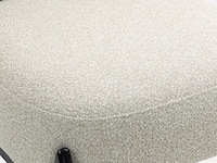Lounge seat beige bouclé - afbeelding 3 van  3