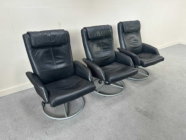 Lounge zetel - sofa (3x) - afbeelding 2 van  4