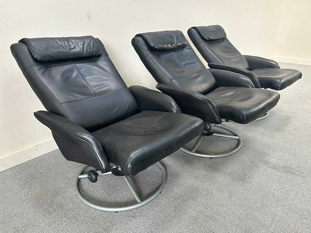 Lounge zetel - sofa (3x) - afbeelding 3 van  4