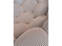Lounge zetel beige (1x) - afbeelding 2 van  2