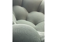 Lounge zetel groen (1x) - afbeelding 4 van  5