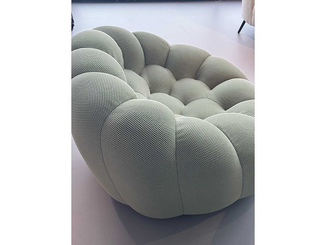Lounge zetel groen (1x) - afbeelding 2 van  5