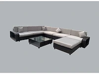 Loungeset - gepoedercoat aluminium frame - vonato - 0 - zenova