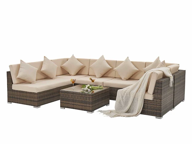 Loungeset - vonato - oasi - 0 - 8-delig - afbeelding 5 van  10