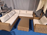 Loungeset 250x250x70cm - wicker - afbeelding 5 van  5