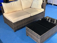 Loungeset bank met tafel nieuw - afbeelding 4 van  4