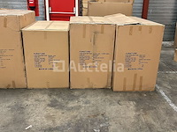 Loungeset garda | 8-delig | wicker | donkerbruin + grijs - afbeelding 1 van  2