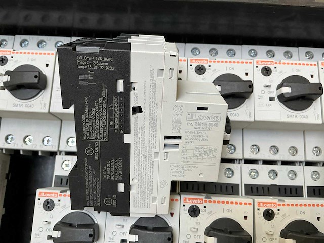 Lovato sm1r 0040 motorbeveiligingsschakelaars (47x) - afbeelding 7 van  9