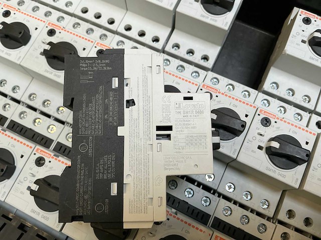 Lovato sm1r 0400 motorbeveiligingsschakelaars (50x) - afbeelding 5 van  6