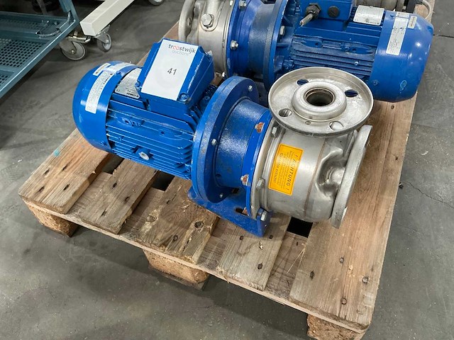 Lowara shs40-160/40/p waterpomp - afbeelding 1 van  5