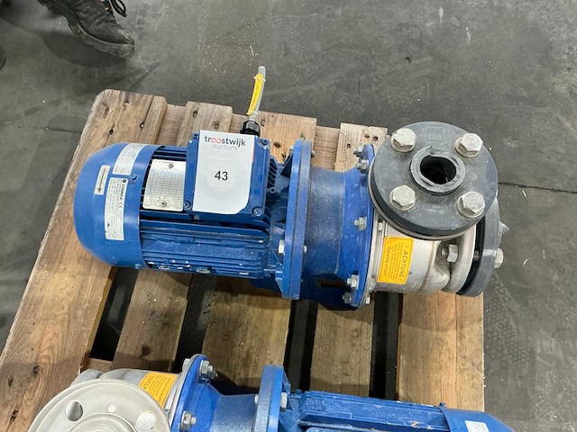 Lowara shs40-160/40/p waterpomp - afbeelding 1 van  5