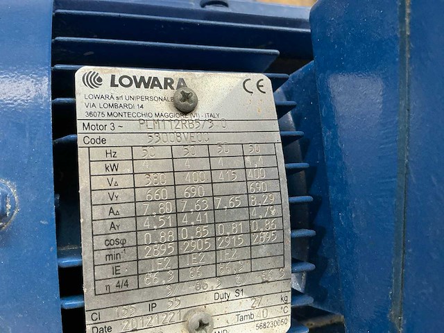 Lowara shs40-160/40/p waterpomp - afbeelding 5 van  5