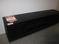 Lowboard pavie castle black - afbeelding 1 van  3