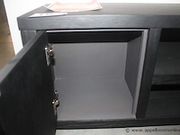 Lowboard pavie castle black - afbeelding 2 van  3